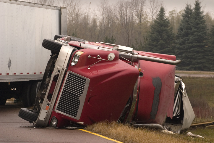 Truck crash